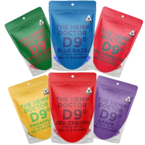 The Hemp Doctor Delta 9 Gummies (25 mg)