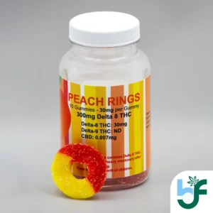 Delta 8 THC Fruit Rings 30 mg 10 pk